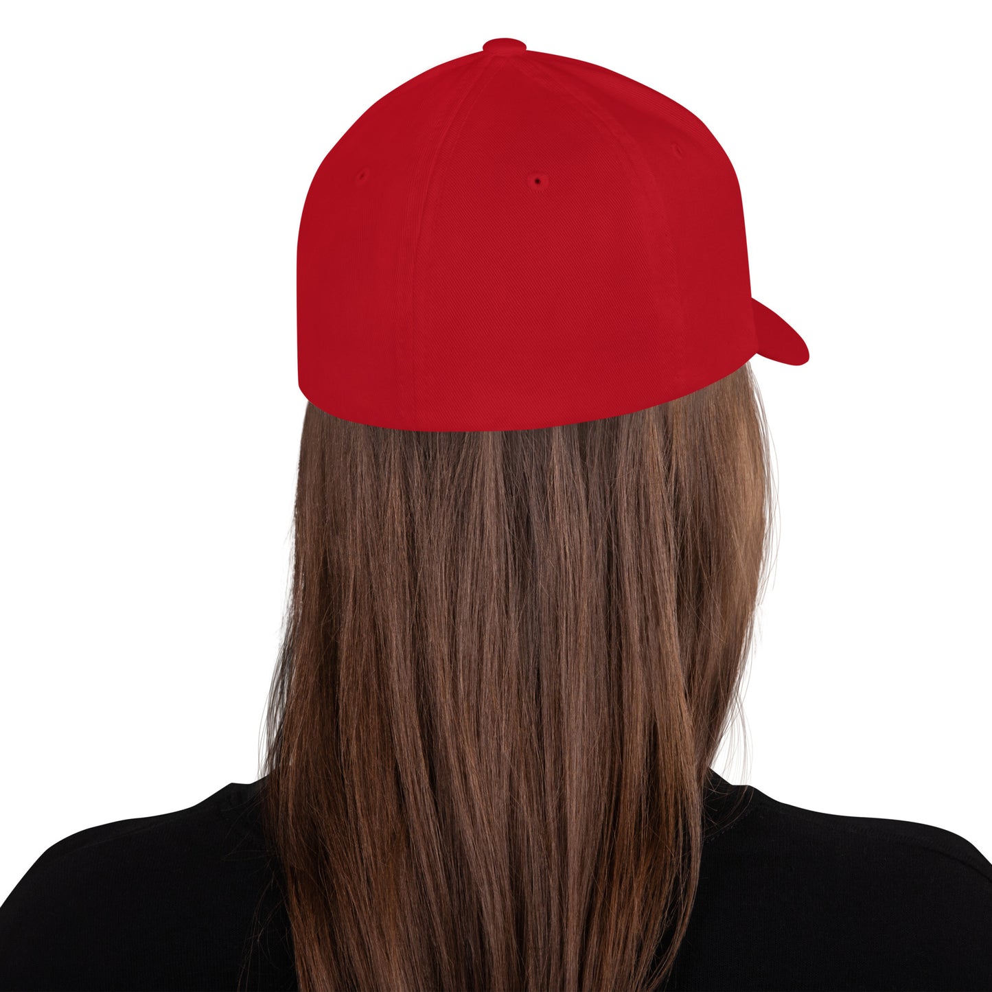 Big Ak Red Structured Twill Cap