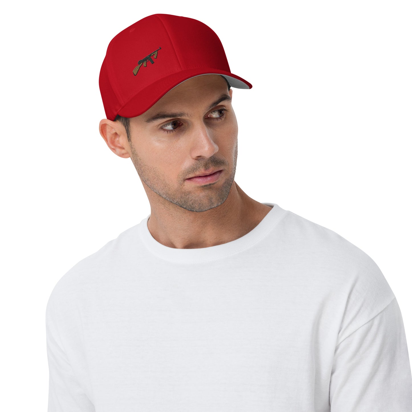 Le fusil de la foule Tommy gun Structured Twill Cap