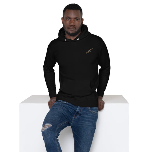 Ak Black Hoodie