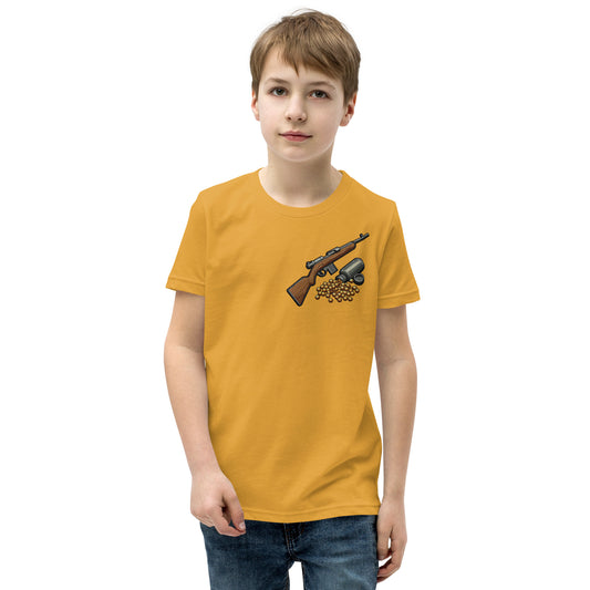 Gold bb gun Youth Short Sleeve T-Shirt