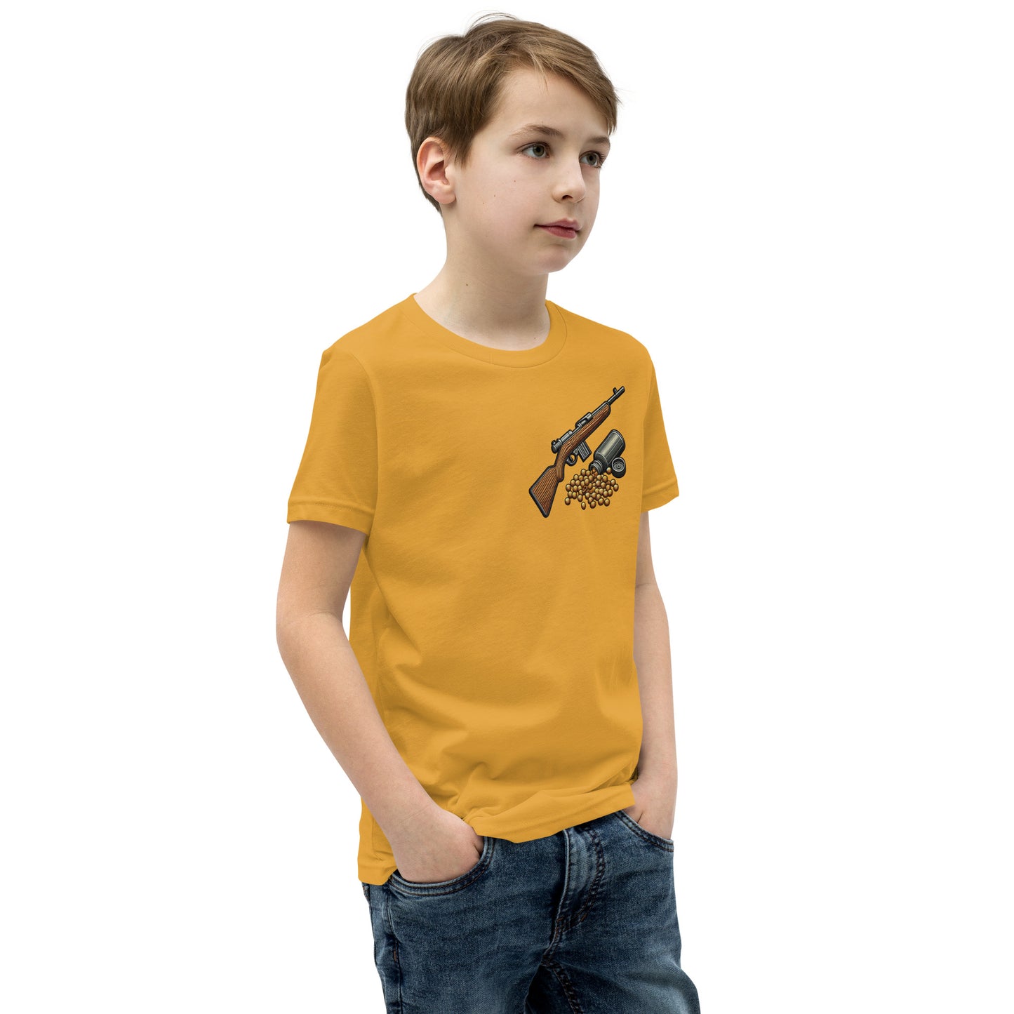 Gold bb gun Youth Short Sleeve T-Shirt